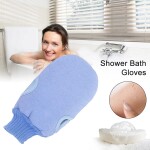 Gloves Scrub Mitt Double-sided Towel, 4 Pieces, Multicolour