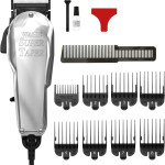 Wahl Chrome Super Taper, Professional Hair Clippers, Pro Haircutting Kit, Clippers for Bulk Hair Removal,
