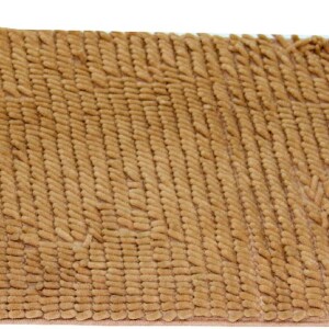 Non-Slip Bathroom Carpet Mat, 40 x 60cm, Brown