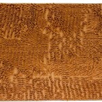 Non-Slip Bathroom Carpet Mat, 50 x 80cm, Brown