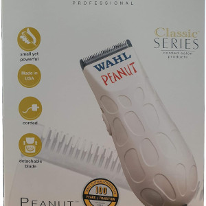 Wahl 8655-916 Classic Series Peanut Professional Corded Trimmer (White)