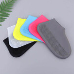 Rubber Shoes Protectors Cover for Men Women, 3 Pair, Medium, Multicolour