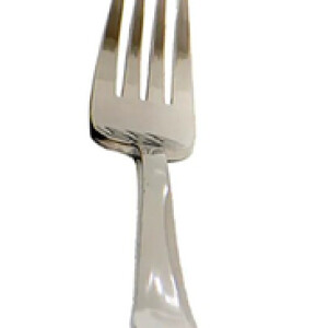 Rosymoment 30-Piece 7-inch Plastic Disposable Fork Set, Silver