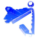 Heavy Duty Clip Lock Head Mop Handle, 10 Piece, Blue
