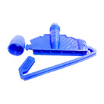 Heavy Duty Clip Lock Head Mop Handle, 20 Piece, Blue