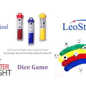 LCR Family Left Center Right Dice Game two pcs packing