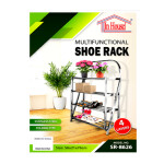 INHOUSE SHOE RACKS STORAGE BENCHES HALLWAY WROUGHT IRON SHOE CABINET STAINLESS STEEL SIMPLE MULTI-LAYER HOUSEHOLD DUST-PROOF SHOE RACK