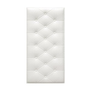 Fabulous Decor Tufted Embossed 3D Wall Panels, Pink