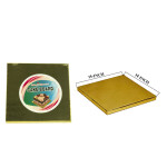 Rosymoment 14-inch Square Cake Board, Gold