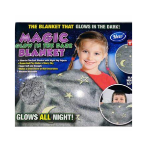 Magic Glow in The Dark Blanket 50x60 Inches Super Soft