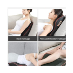 Back & Neck Massager Cervical Spine Pillow Massager Neck Waist Shoulder Lumbar Back Body For Muscle Pain Relief, Chairs and Cars Cushion