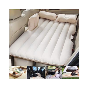 Travel Inflatable Bed,Car Air Bed Comfortable,Back Seat Extended Mattress Universal Car Cushion Flocked Camping Airbed