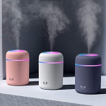 Colorful Cool Mini Humidifier, USB Personal Desktop Humidifier for Bedroom,Office Room, Car,etc. Auto Shut-Off, 2 Mist Modes, Super Quiet.