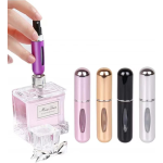 5 Pcs Perfume Spray Bottle Set - Portable Mini Refillable Perfume Atomizer Bottle For Travel Spray Scent Pump Case 5 ml (Multicolor)