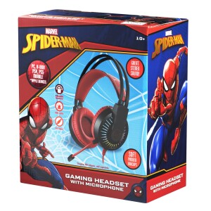 Marvel Spiderman Gaming headphone with boom mic