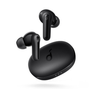 Anker Soundcore Life P2 Mini Bluetooth Earphones, 10mm Drivers with Big Bass Wireless Earbuds, Custom EQ, Bluetooth 5.2, 32H Playtime, USB-C for Fast