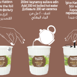 Hans Karak Tea Original In Cup, 6 Cups Flow Pack