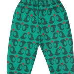 Luqu 2 Piece Infant Baby 100% Cotton Pyjama Set Sleepwear Sleepwear, Long Sleeve T-Shirt, Green Love Bird Embroidery