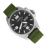 Men's Fabric Analog Wrist Watch SMY141P1