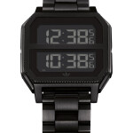 Men's Water Resistant Digital Watch Z07-2977-00 - 38 mm - Black