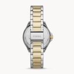 Women's Wrist Watch Water Resistant Round Stainless Steel Analog Es4781 - 38 mm - Silver/Gold