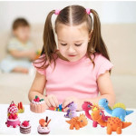 Modeling Clay Kit, Reusable Soft & Ultra Light DIY Molding Clay,Air Dry Clay Magical Kids Clay