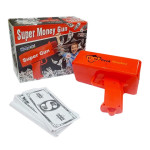 11-Piece Cash Cannon Super Money Gun Set Durable Sturdy Rich Detailed Designed