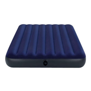 Classic Downy Air Bed PVC Blue/Black/White 191x22x137cm
