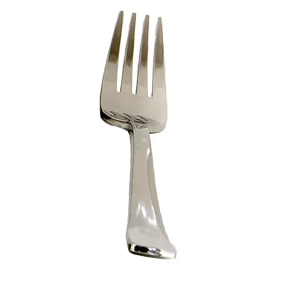 ROSYMOMENT DISPOSABLE PLASTIC FORK 7 INCH 30 PIECES SET 1 X 100 PACKING IN CARTON