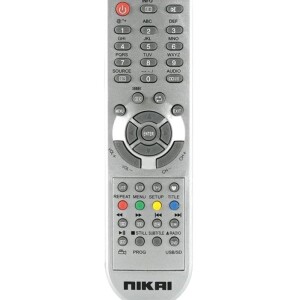 Nikai TV Remote Control Grey