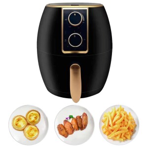 Air Fryer, 4.7 Quart (4.5 Liter) Compact Airfryer Electric Hot Air Fryers Oven Oilless Cooker with Nonstick Frying Pot,1350W 220V