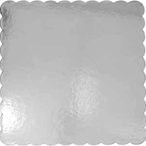 Rosymoment Cake Board, Cake Base Boards, Silver Premium Quality Cake Board 6 Inch Set,10 Pieces Set
