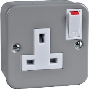 Metal Clad Switch Socket (13Amp)