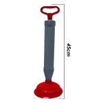 Cleano Handle Powerful Toilet Suction Plunger Cleaner Drain Buster Big Suckers Toilet Pumping Sink & Drain Cleaning Tool