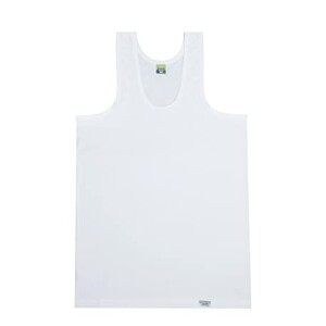 Men's Vest Undershirt Cotton 100% White