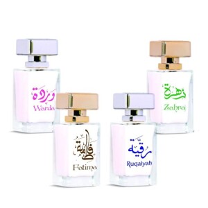 Non Alcoholic Oriental Deluxe Water Perfumes 50ml Unisex  Perfumes Gift Set  (Pack of 4)