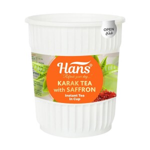 Hans KarakTea Saffron Instant Tea In Cup 6 Piece