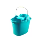 Cleano packing 1 x 15 Bucket mop cleaning Self Wash and Dry Floor Cleaning with Stainless Steel Handle 8L Mop Bucket Set for Floor Cleaning