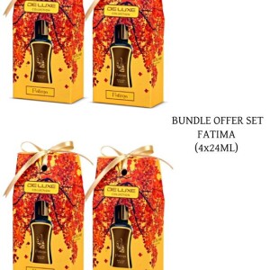 Ultimate Bundle Offer Set - Fatima Perfume Oil 24ml Unisex � Perfumes Gift Set � (Pack of 4)
