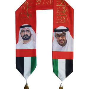 UAE National Day Scarf Emirati National Day Celebrations Neck Hanging Scarves for UAE Flag Day Emirati National Day