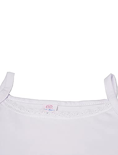 Cotton Camisole underwear Girls set white