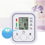 Portable Blood Pressure Monitor Household Sphygmomanometer Arm Band Type Digital Blood Pressure Meter Tonometer With USB Cable