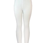 Full Length inner Leggings Cotton 100% with Elasticized Waistband Women white