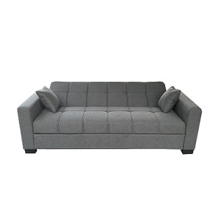 MAF Sofa Cum Bed I Sleeping Fabric Sofa I Three Seat Sofabed I Modern Design Living Room Sofa MAF-S208 Color