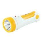 Krypton KNFL5009 Rechargeable Flashlight - High Lumen LED Flashlight, Different Modes with Lamp Work Light, Foldable, Handheld Light
