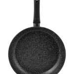 20Cm Fry Pan With Lid Ceramic-Marble Coat, Non-Stick, Pfoa Free