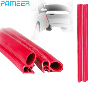Car Door Edge Guard Protectors P Shape Rubber Edge Trim Rubber Clip Buffer to Avoid Collision with Other Vehicle