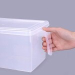 Storage Collecting Box Basket Kitchen Refrigerator Fruit Food Organiser Utility