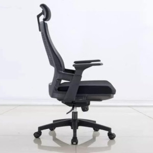 MAF Office Chair Ergonomic Desk Office Chair, Mesh Design High Back Computer Chair, Adjustable Headrest and Lumbar Support Color MAF-2021 (Black)