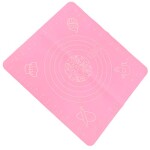 LOVIVER Silicone Mats Countertop Protection Resistant Nonstick Pastry Mats - Pink S, as described